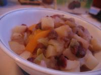 Hot Vegetable and Fruit Stew