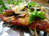 Linda's Zucchini-Crusted Pizza With Fresh Basil. Recipe by Rinshinomori