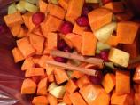 Crock Pot Sweet Potatoes & Cranberries With Toasted Pecans