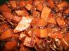 Crock Pot Sweet Potatoes & Cranberries With Toasted Pecans. Recipe by Chicagoland Chef du Jour