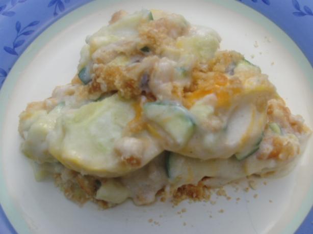 Squash and Zucchini Casserole. Photo by Bay Laurel