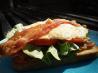 BLT Fried Egg-And-Cheese Sandwich. Recipe by MsPia