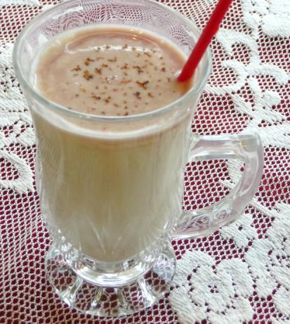 Raspberry Eggnog. Photo by BecR