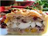 Little Jack Horner's Christmas Chicken, Fruit and Stuffing Pie!