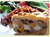 Little Jack Horner's Christmas Chicken, Fruit and Stuffing Pie!