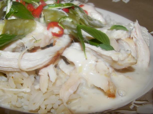 Coconut and Basil Chicken. Photo by Baby Kato