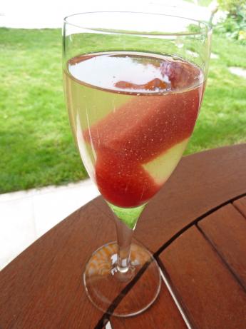 Fruit Rocks Au De Champagne- or Fruit in a Cube -Lmf. Photo by awalde