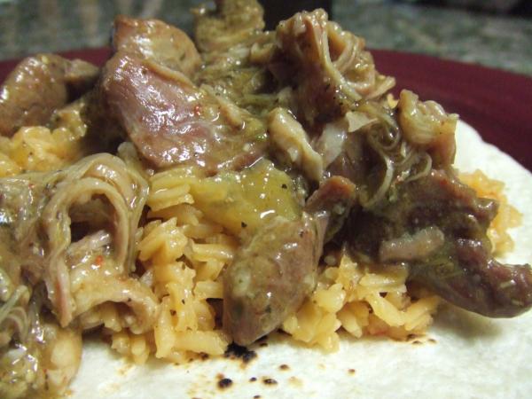 V's Chile Verde. Photo by Vseward (Chef~V)