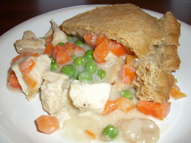 Chicken Pot Pie with Biscuit Crust. Photo by Chef*Lee