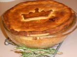 Chicken Pot Pie with Biscuit Crust