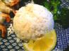 Steamed Rice With Coconut and Lemon