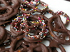 Chocolate-Covered Pretzels. Recipe by Kittencalskitchen