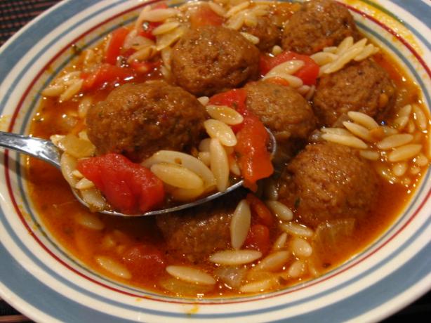 Meatballs & Orzo. Photo by Papa D 1946-2012