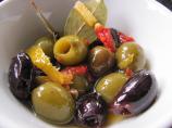 Auberge Spiced Olives With Garlic, Orange and Sun-Dried Tomatoes