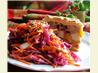 Dazzling Winter  Slaw - Red Cabbage, Apple and Pecan Salad