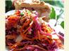 Dazzling Winter  Slaw - Red Cabbage, Apple and Pecan Salad