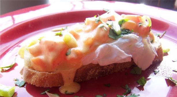 Poached Eggs New Orleans. Photo by wicked cook 46