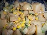 Potato, Corn & Cucumber Salad