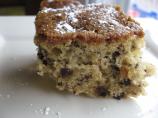 Cinnamon Banana Chocolate Chip Cake