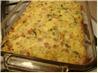 Gratin of Potatoes, Ham, Eggs & Onions (Julia Child). Recipe by coconutty