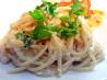 Cheesy Spaghetti With Bacon and Peas
