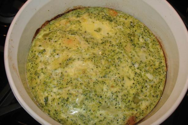 Simple Crustless Broccoli Quiche. Photo by Acadia*