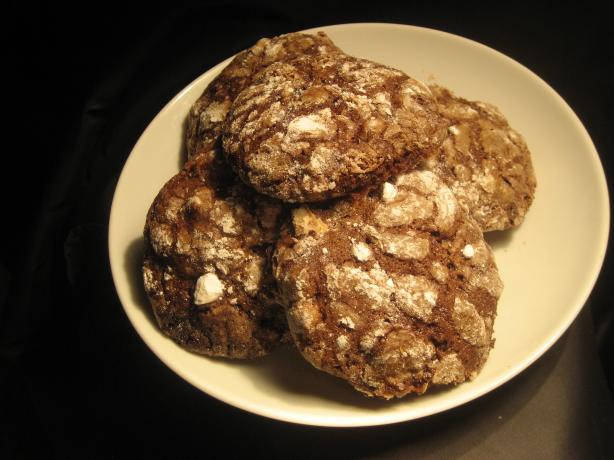 Chocolate Crackle-Top Biscuits. Photo by Pneuma