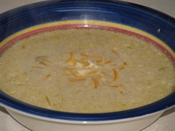 Crock Pot Potato Soup With Chilies and Cheese. Photo by Shelby Jo