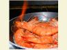 Flaming Garlic and Whisky Gambas! (King Prawns - Giant Shrimp)