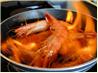 Flaming Garlic and Whisky Gambas! (King Prawns - Giant Shrimp)