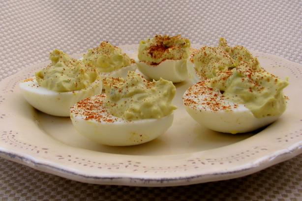 Miss Daisy's Deviled Eggs. Photo by lazyme