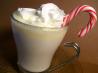 White Hot Chocolate With Candy Canes (Adult or Kid Version)