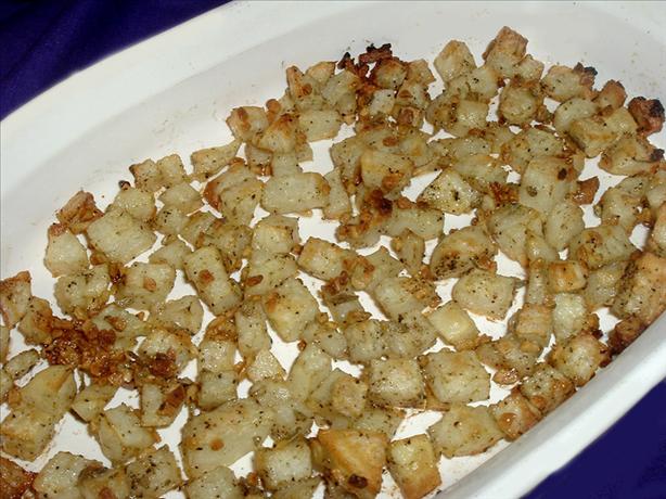 Roasted Garlic Potatoes. Photo by Bergy