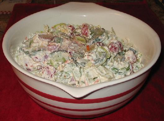 Farmer's Chop Suey (Salad). Photo by Kat's Mom