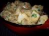 Warm Potato Salad With Sweet Chili Sour Cream. Recipe by JustJanS