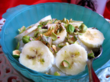 Semolina With Banana & Nuts
