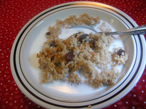 Baked Applesauce Oatmeal. Photo by Seasoned Cook