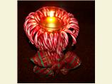Festive Candy Cane,  Noisemakers, Etc...dip Bowl