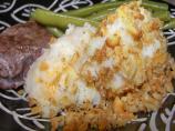 Crumb-Topped Creamy Mashed Potatoes