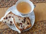 Modern Twist on Fruitcake W/ White Chocolate Cream Cheese Icing