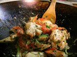 Cracked Crab in Ginger Wine Sauce