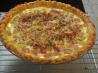 Grandma Rampke's Easy Rhubarb Custard Pie