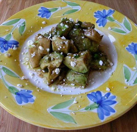 Avocado and Kohlrabi Salad. Photo by Julesong