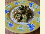 Avocado and Kohlrabi Salad