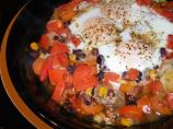 Baked Eggs With Tomatoes (Uova Al Piatto Con Pomodori)