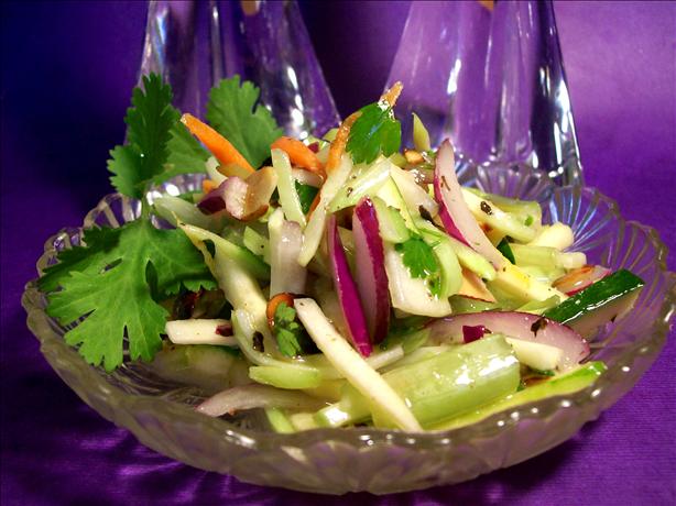 Almond Vegetable Slaw. Photo by Sharon123
