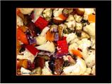 Grilled Foil-Wrapped Parmesan-Basil Vegetable Medley