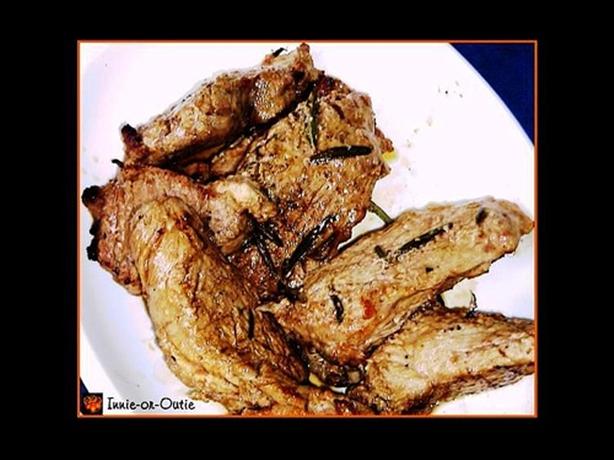 Grilled Rosemary-Ginger Pork. Photo by IOjaw
