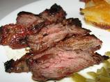 Grilled Bourbon Skirt Steak
