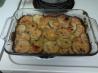 Easy Baked Cheddar Mushroom Potato Slices. Recipe by WV Mermaid